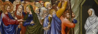 The Resurrection of Lazarus - Giovanni di Paolo