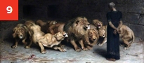 Daniel in the Lions' Den - Briton Rivire